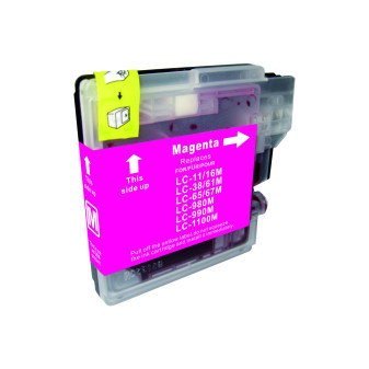 Alternatíva Color X LC980M / 1100M - atrament magenta pre Brother DCP145C, 260 str.