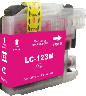 Alternatíva Color X LC-123M - atrament magenta pre Brother, 10 ml