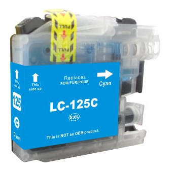 Alternatíva Color X LC-125XLC - atrament cyan pre Brother J4110DW/4410DW/4510DW, 15 ml