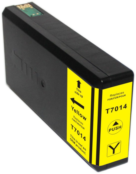 Alternatíva Color X T7014- atrament yellow pre Epson WorkForce 4000/ 4500, 36 ml