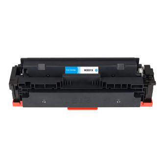 Alternatíva Color X HP 415X W2031X/T09 Cyan - kompatibilný modrý toner, 6 000 stra. Bez čipu